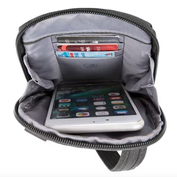 Travelon Anti-Theft Metro Stadium Mini Crossbody Bag, - Picture 3 of 5